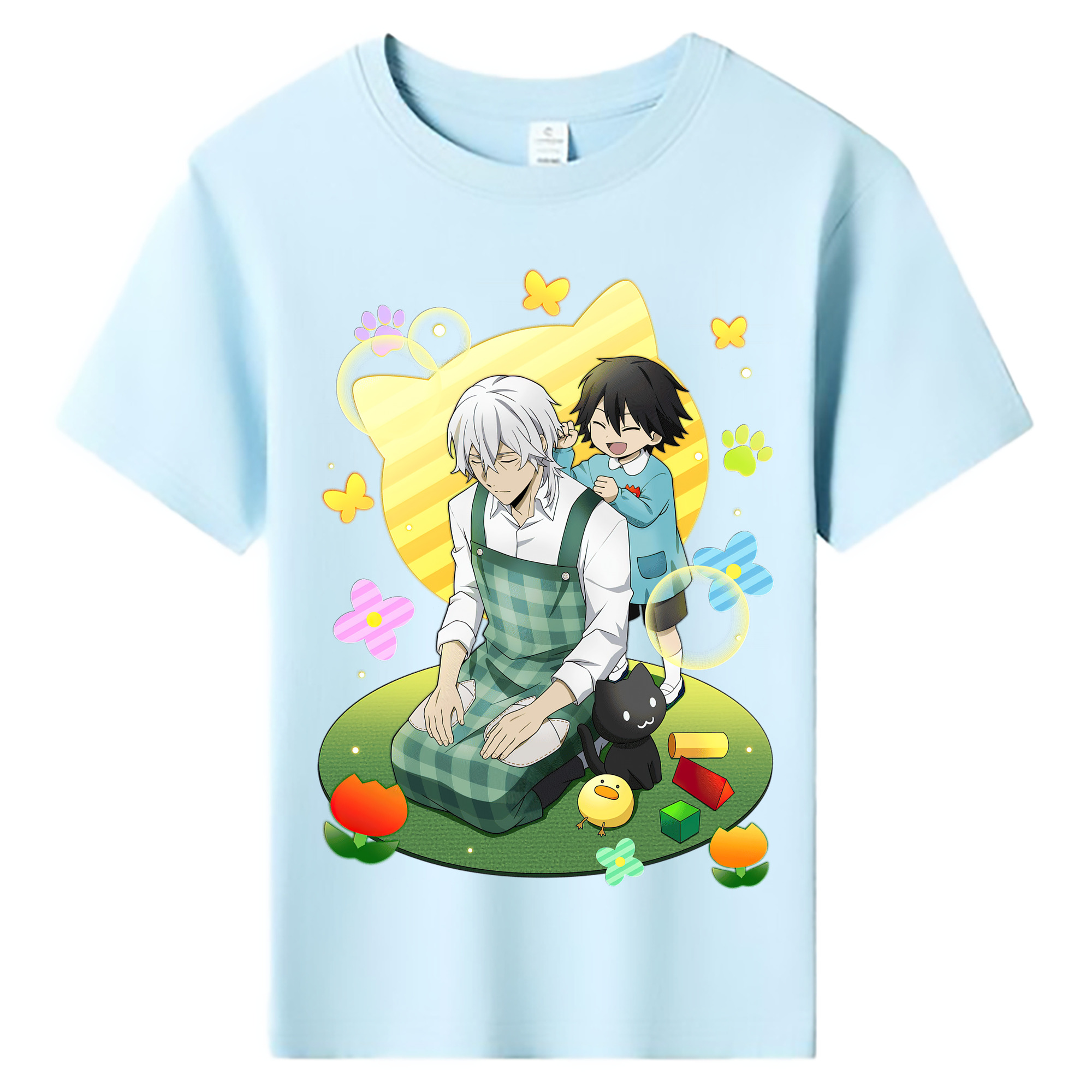 （画像用） 文豪ストレイドッグス Bungo Stray Dogs 綿100％キッズTシャツ（フロントプリント）